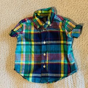 Ralph Lauren Button Down Shirt - 9M